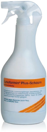 Lysoformin Plus-Schaum